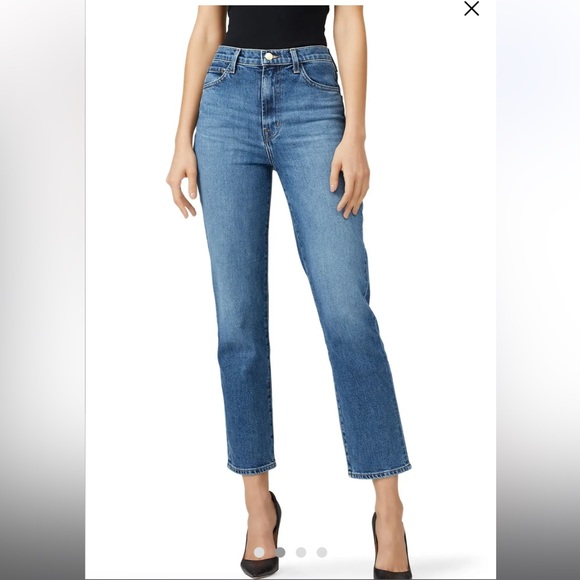 J Brand Denim - J brand Jules high-rise ankle straight